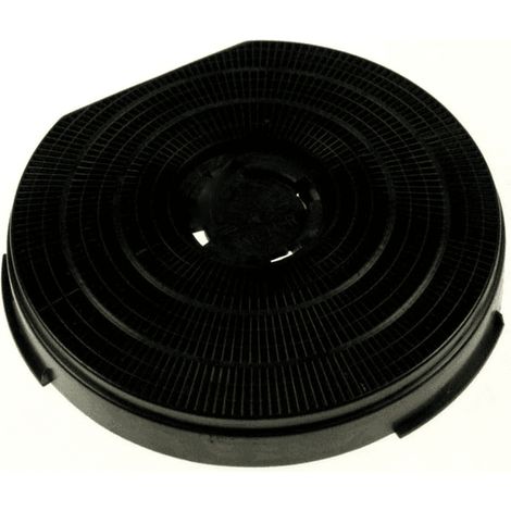Filtre charbon rond type 34 255mm 290g (à l'unité) (481281718531, 484000008610) Hotte AEG, ARISTON HOTPOINT, ARTHUR MARTIN ELECTROLUX, BAUKNECHT, CANDY, FIRENZI, IGNIS, INDESIT, INTEGRA, JUNO, NEUTRAL (1/2)