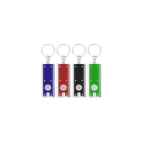 Mini Lampe de Poche Porte-Clés, Lot de 4 Lampe Torche LED Portable, Petite Porte-Clés Torcheen Aluminium,pour Extérieur, Camping, Randonnée, Urgences, Coupure de Courant (1/5)