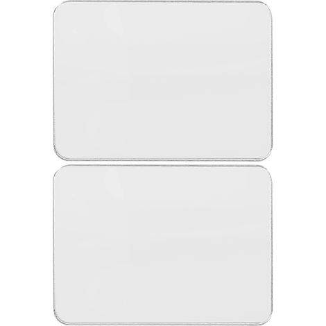 Lot de 2 autocollants miroir pour smartphone, à coller sur un miroir de maquillage. Autocollant en acrylique.-5.00X3.80X0.20CM (1/3)