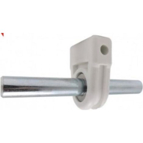 FPLUS soporte eje toldo doble blanco , SOPORTE EJE TOLDO DOBLE BLANCO TLD04