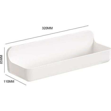 (A1310500-01) Étagère de salle de bain sans perçage, fixation murale, porte-bouteilles de shampoing, étagère d'angle pour douche, étagère de rangement pour toilettes, accessoires de salle de bain et d (1/5)