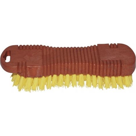 Brosse à récurer en plastique