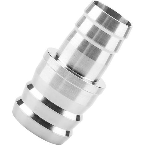 Raccordo per tubo flessibile per acquario in acciaio inox, diametro variabile 4-6 punti, compatibile con filtri per pesci. (1/4)