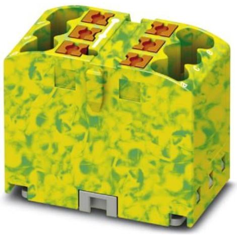 Phoenix Contact 1091668 Bloc de distribution vert, jaune 10 pc(s) Q170632 (1/3)