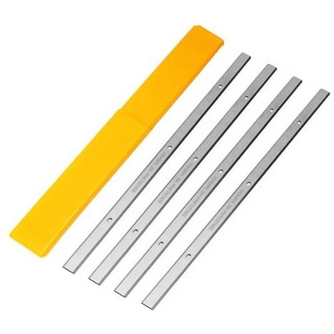 4 Pièces HSS Lames De Raboteuse 333mm, 333mm fers de rabot Pour Metabo DH 330/316, Raboteuse Lames Pour Machines De Travail Du Bois, 333 x 12 x 1,5mm (1/5)