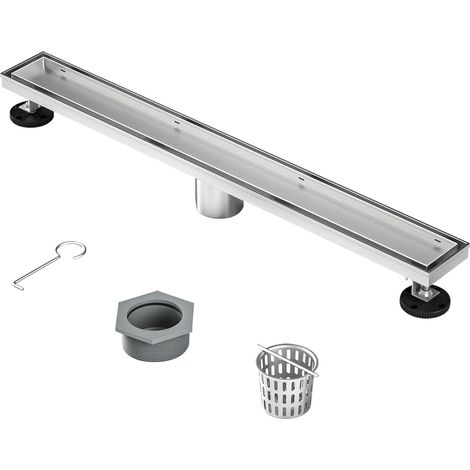 Pieds réglables, siphon de salle bain en acier inoxydable 304 (1/5)