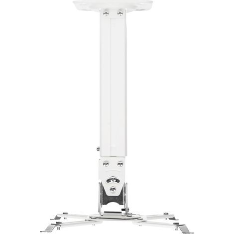 1 Support Projecteur Acier Charge 10kg Inclinable 30° Rotatif Hauteur Réglable Pour Bureau Maison (1/5)