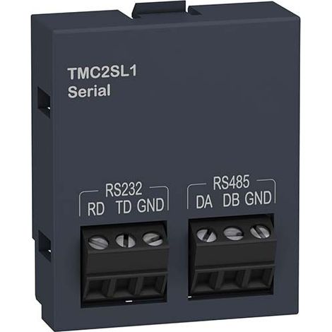 Modicon M221, cartouche de communication, 1 port série, borne à vis (1/2)
