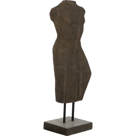 Figura Cemento 40X35X130 Guerrero Javanes Acabado (1/5)