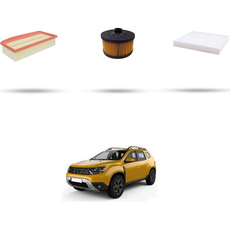 Kit tagliando 3 filtri compatibile con Dacia Duster II 1.0 tce lgp 67kw dal 2021 (1/5)