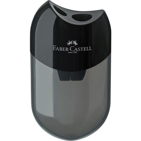 FABER-CASTELL Doppelspitzdose schwarz