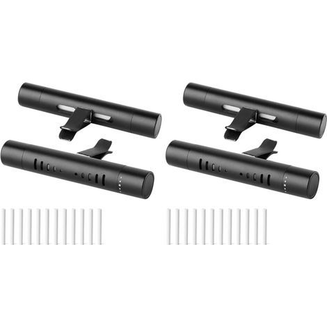Pièces Séries Diffuseur D'Huile de Voiture Diffuseur de Voiture Clip de Ventilation avec 12X Recharge-Voiture Désodorisant-Voiture Parfum-Voiture (1/2)