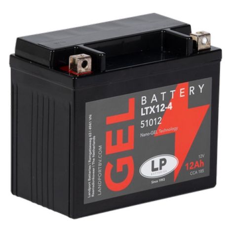 Batterie moto Landport LP GEL GTX12-4 YTX12-BS 12v 10ah 160A