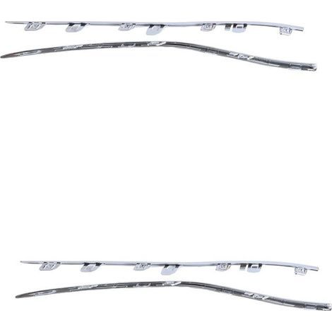 Quatre baguettes de pare-chocs avant (gauche et droite) pour les modèles W206, C180, C200, C220 et C260. Références : A068854102, A068854202 (1/5)