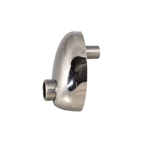 Raccord decale 45 mm-m3/8xm3/4-rosace 68/97 mm