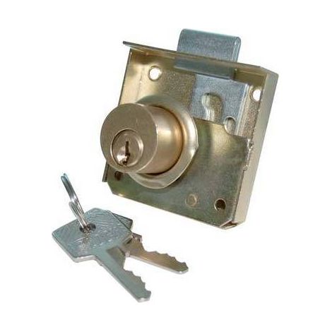 SERRURE À CYLINDRE POUR MEUBLES À APPLIQUER