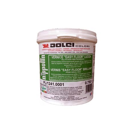 Vernis écologique incolore sol béton Easy-floor (5L/ 50m2) Dolci