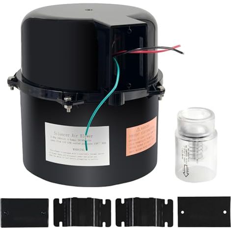 6320241 Souffleur silencieux pour piscine 2HP 240 V 4,6 A Remplacement pour alimentation en air pour une utilisation avec plomberie de 5,1 cm de rechange 6320220, 6320220 Conu pour jacuzzi et spas (1/5)