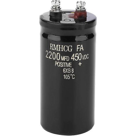 Bolzenstift-Elektrolytkondensator 450 V 2200 µF Aluminium-Elektrolyse-Dielektrikum-Kondensator