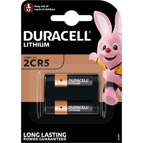 Batteria 2CR5 Duracell Lithium 245