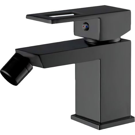 Grifo de bidet monomando GUADAL negro (1/2)