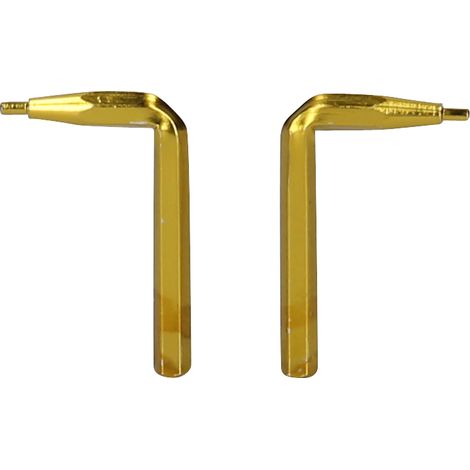 KS Tools - Pointes coudées pour pinces à circlips à double articulation, 1,0mm, 2 pcs - 500.7018 (1/2)