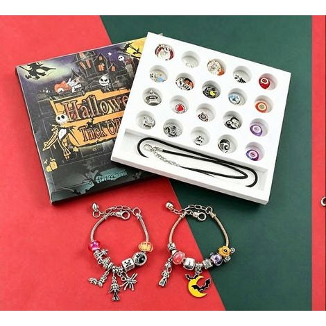 HCalendrier de l'Avent Halloween 2026 : 31 nuits d'épouvante, figurines effrayantes à collectionner (boîte surprise), cadeau surprise amusant et décoration de bureau.