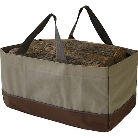 Sac de rangement imperméable pour bûches de chauffage facile à transporter - Multicolore (1/5)