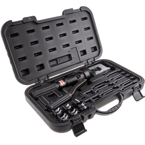 Rs Pro – Pince à sertir cosse pour attache de câble tubulaire – Longueur 386 mm – Connexions fiables et durables (1/4)