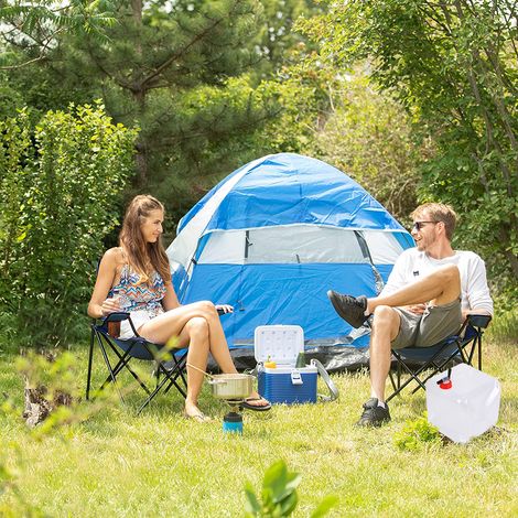 Bidon d'eau pliable de 15 litres avec robinet, idéal pour le camping, la randonnée et les situations d'urgence. (1/5)