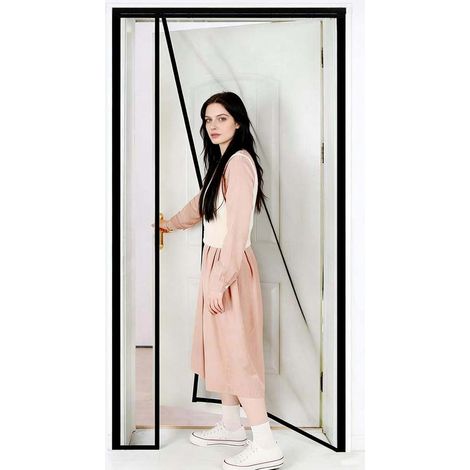 Moustiquaire de porte balcon taille personnalisée (1/5)