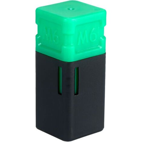 M6 Assortiment Rivet ecrou Gun Mandrin et nez Piece Riveteuse Tip metrique remplacement Riveteuse pistolet partie filetee Mandrin (1/4)
