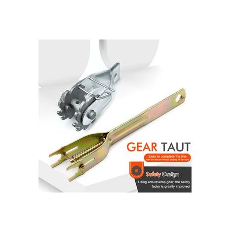 Federspanner für Zaun – Werkzeug zur Reparatur von Drahtgeflecht – Gartenzubehör zum Spannen von Stacheldraht (1/5)