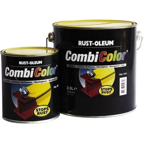 Combicolor Glänzende Weißfarbe RAL 9010 Eimer 0,75 Liter