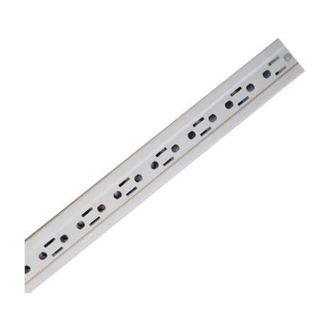 ASTA X RIPIANO METALLICO A GANCIO PROMETAL - ACCIAIO VERN GRIGIO MM 27,5X46 H.CM 200- 2 pezzi