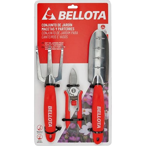 Kit jardin trasplantador 3417 tijera 3405 et cultivateur 3406