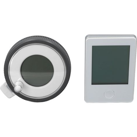 Thermomètre de piscine sans fil solaire, détecteur digital flottant haute précision, écran LCD, étanche IPX8 (1/5)