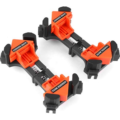 Set mit 4 multifunktionalen Eckverbindern für die Holzbearbeitung, rechtwinklige Befestigung, Eckbefestigungswerkzeug (1/5)