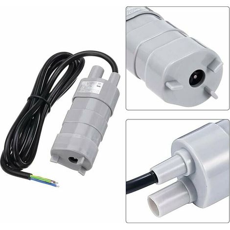 Pompe submersible 12V - Débit 840 l/h - Idéale camping-cars, étangs, aquariums, jardins (1/3)