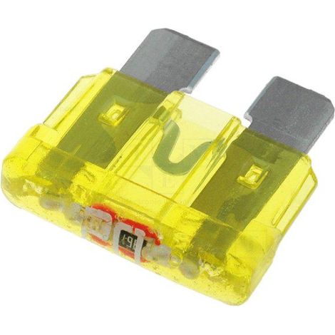 10x Fusibles 20A 12VDC 19mm avec LED