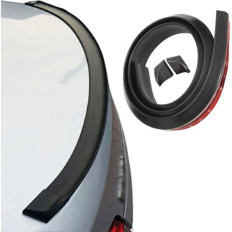 Becquet (spoiler) universel pour coffre arrière, noir mat, 150 cm x 35 mm