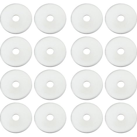 100PCS Rondelles de Réparation Penny M6 X 30 Mm en Acier Zingué BZP pour Boulons Et Vis Grande Rondelle de Réparation Plate Côté Extérieur Grand Diamètre (1/5)