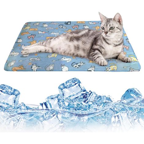 Tapis Rafraichissant Chien, Tapis Rafraîchissant pour Chiens et Chat, 45x60cm Lavable Matelas Refroidissant Chien, Couverture Rafraichissante Chat pour Chiens Et Chats en Été Chaud (1/5)