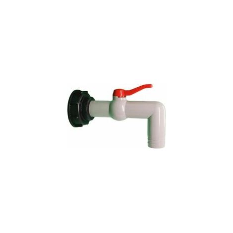 IBC 1000L Raccord Robinet en Plastique, Adaptateur de Réservoir de Vidange de Filetage Gros 60 mm pour Robinet de Jardin d'adaptateur de Cuve, 20/25/32mm Exportation(32mm) (1/4)