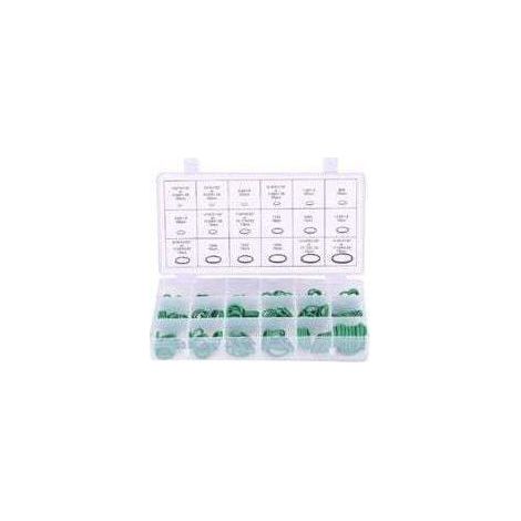 Kit de joints pour compresseur de climatisation automobile (assortiment de 270 joints, kit de joints en caoutchouc, vert) (1/4)