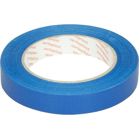 Ruban tissé inscriptible 19 mm x 25 m autocollant avec fort pouvoir adhésif