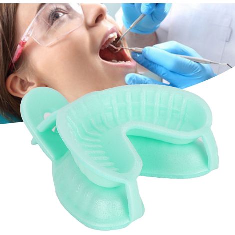 50 Plateaux Dentaires Jetables en Fluorure à Double Arche pour Traitements Dentaires (1/5)
