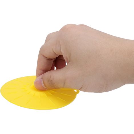 Set mit 5 lebensmittelechten Silikondeckeln für mikrowellengeeignete Schüsseln, ideal zum Kochen. (1/5)