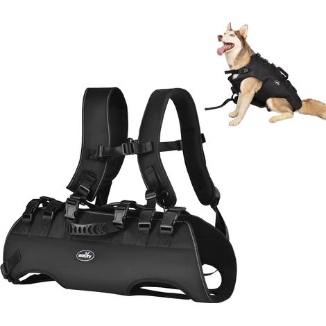 Harnais Levee Chien Wakytu, Grand, Urgence, Transport, Handicape, Animal, Compagnie, Soutien (1/5)