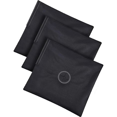 Lot de 3 sacs de sable pour mâts de drapeau, stabilité, sacs de sable à plumes pour événements d'affaires et expositions (1/5)